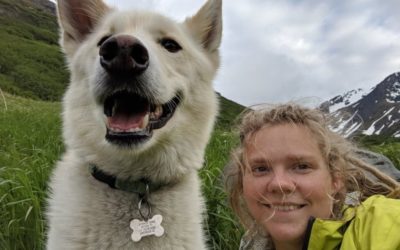 Dog Helps Woman After She Fell Down a Mountain