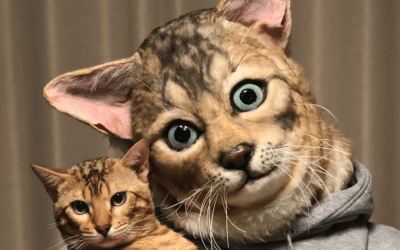 Wear a Realistic (And Terrifying) Version of Your Cat’s Face