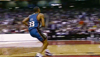Grant Hill slam dunk as a Piston.
