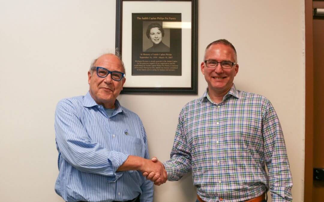 Grand Re-opening of the Judith Caplan Phillips Pet Pantry