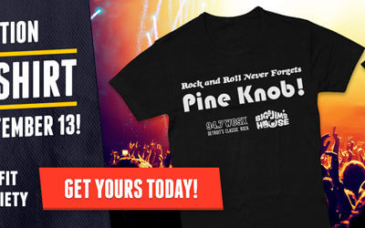 WCSX State of Seger Shirt to Benefit Michigan Humane