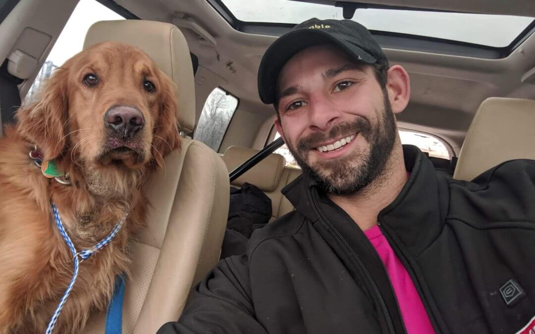 Dog Ejected From Car After Rollover Crash Reunited With Family